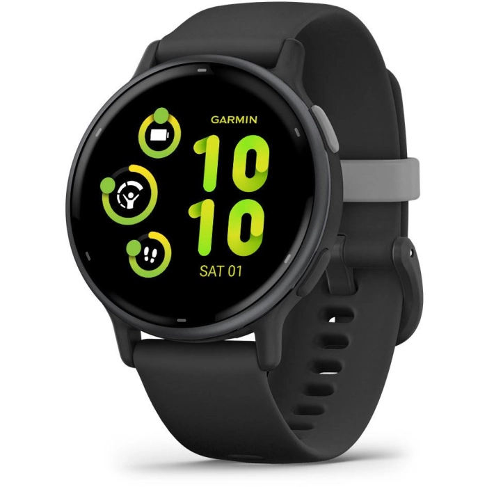 Garmin VivoActive 5 Smart Watch (Black/Slate)