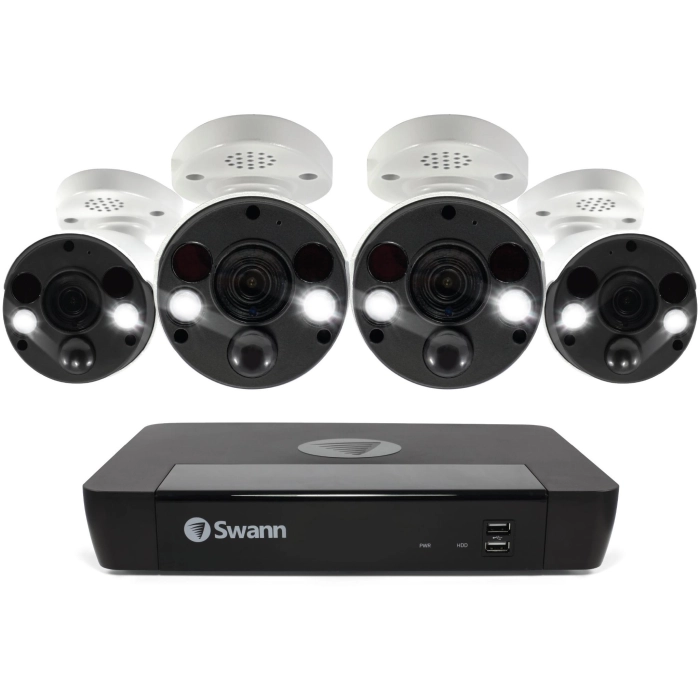 Swann 6K Upscale NVR 2TB Security Camera (4 Pack)