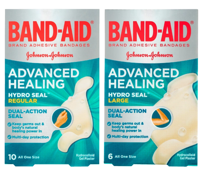 Band-Aid Advanced Healing Regular 10 Pack or Large 6 Pack