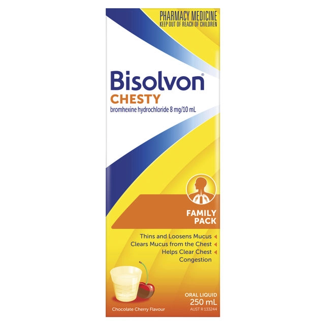 Bisolvon Chesty Cough Liquid 250ml