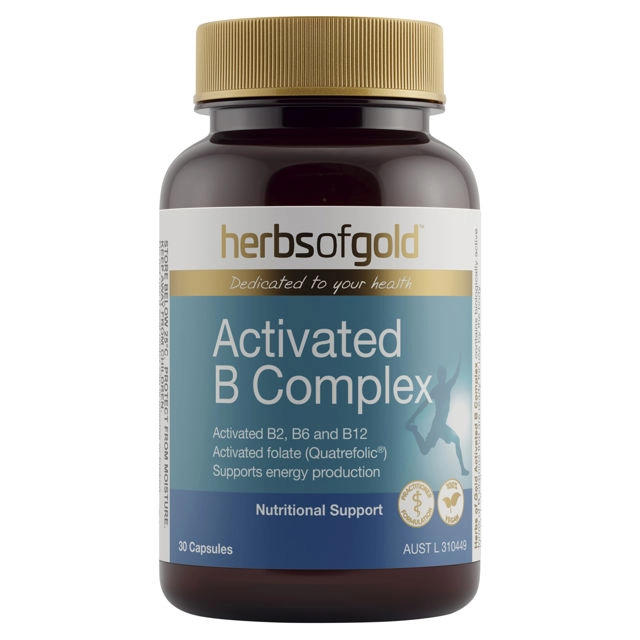 Herbs of Gold Activated B Complex 30 Capsules