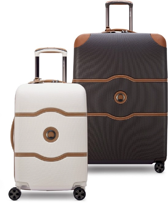 40% off Delsey Chatelet Air 4 Double Wheel Cabin Trolley Suitcase