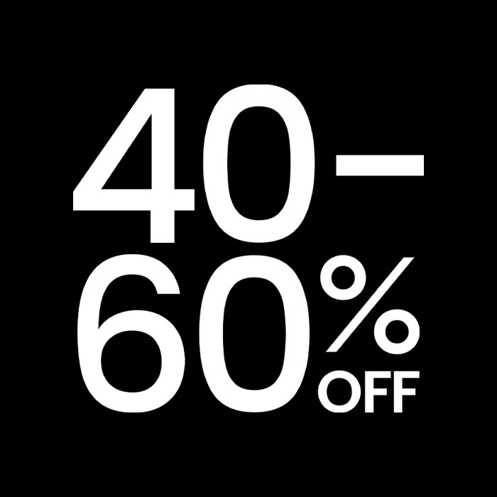 40‑60% off Selected Dinnerware, Glassware and Cutlery*