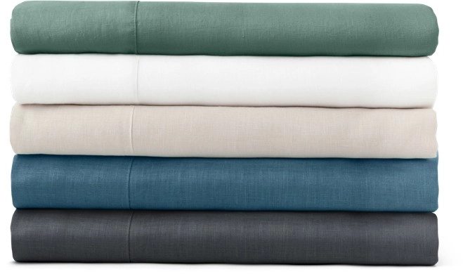 Australian House & Garden Sandy Cape Washed Belgian Linen Sheet Sets#