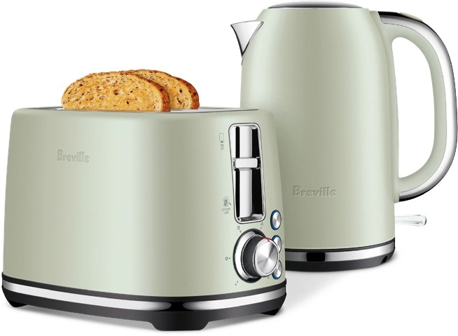 Breville The Brunch Set Toaster and Kettle in Sage