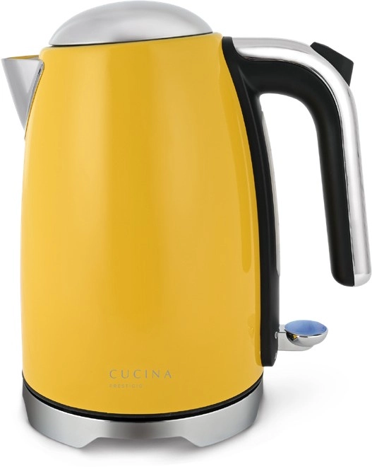 Cucina Retro 1.7 Litre Kettle in Yellow