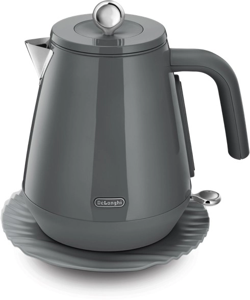 De’longhi Eclettica 1.7L Kettle in Graceful Grey