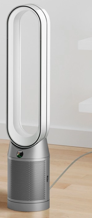 Dyson Cool Purifying Tower Fan TP07 in White and Silver