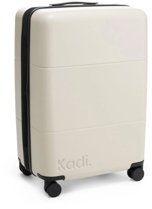 Kadi Carry-On Leisure Suitcase in Ivory