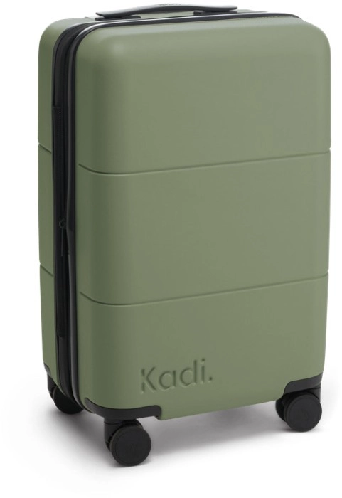 Kadi Carry-On Leisure Suitcase in Olive