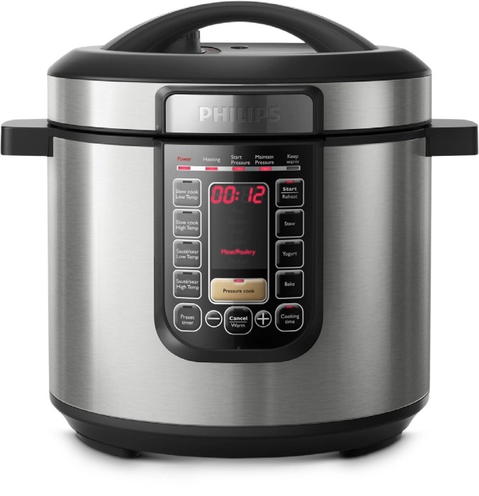 Philips All-In-One Multicooker in Silver