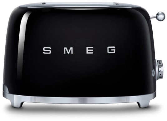 Smeg 50’s Style 2‑slice Toaster in Black