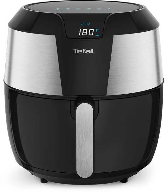 Tefal Easy Fry Deluxe XXL Airfryer in Black and Silver