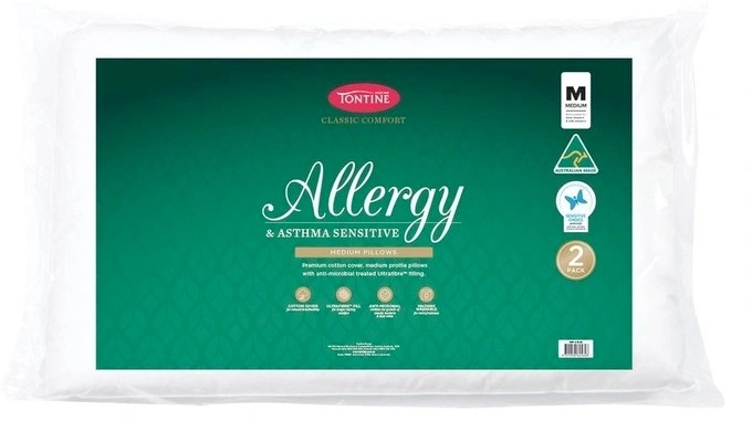 Tontine Classic Allergy Sensitive Pillow 2 Pack