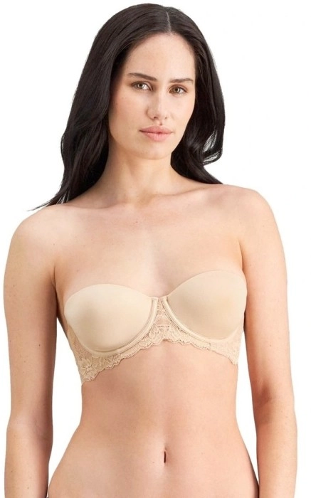 Bendon Bare Lace Back Strapless Bra