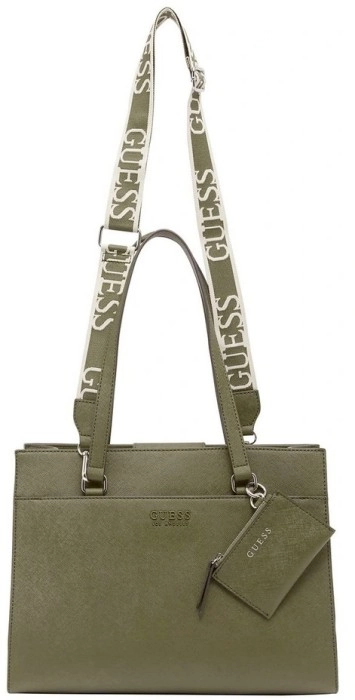 Guess Berkton Tote in Olive