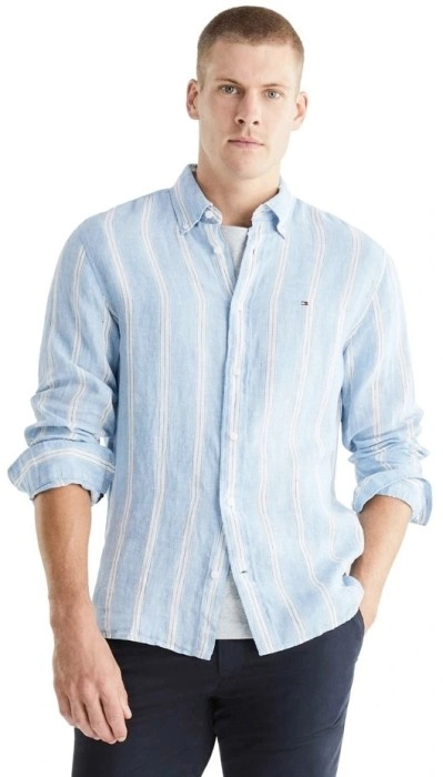 Tommy Hilfiger Striped Shirt - Blue