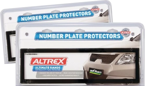 Altrex Number Plate Frames