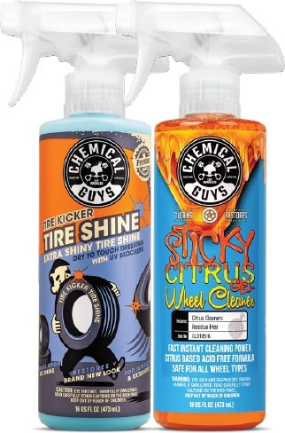 Chemical Guys Tire Shine and Wheel Cleaner