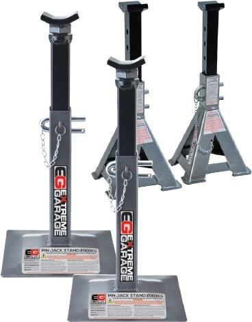 Extreme Garage Pin Axle Stands