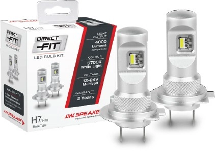 J.W. Speaker Direct Fit 5700K LED Headlight Globes