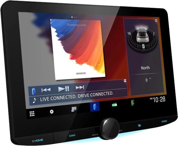 Kenwood 10.1” AV HD Floating Digital Multimedia Head Unit