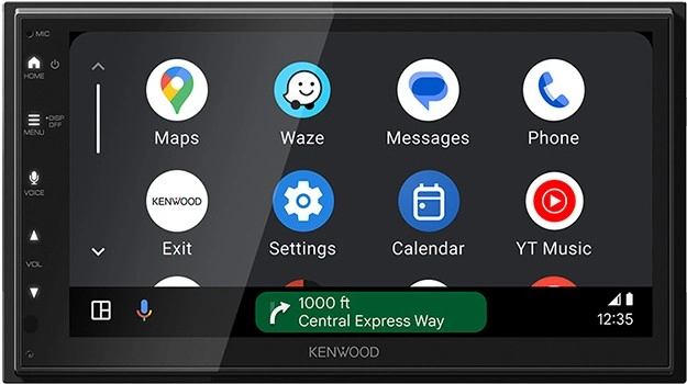 Kenwood 6.8” AV Head Unit Receiver with Apple Carplay/Android