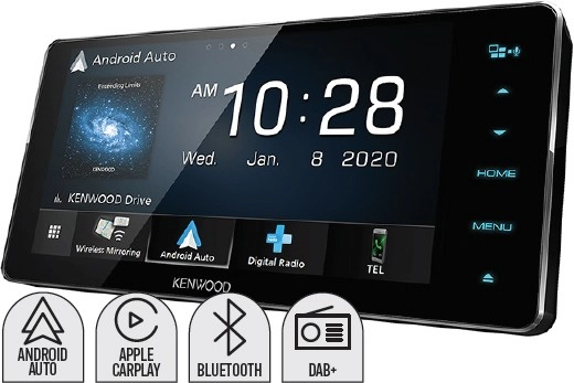 Kenwood 7” HD AV Head Unit