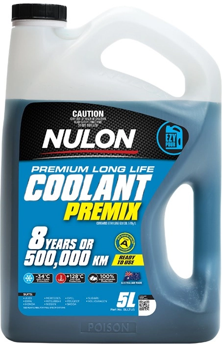 Nulon Coolant Blue Premix 5L