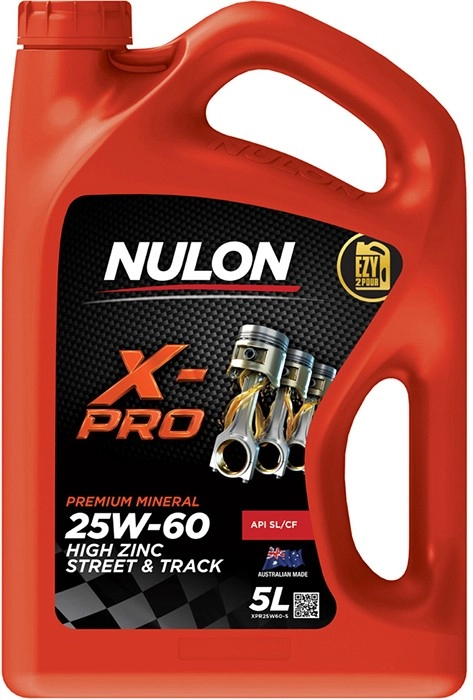 Nulon X-Pro 25W-60 High Zinc 5L