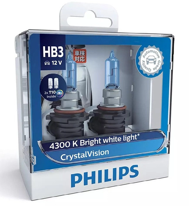 Philips Crystalvision Car Headlight Globes