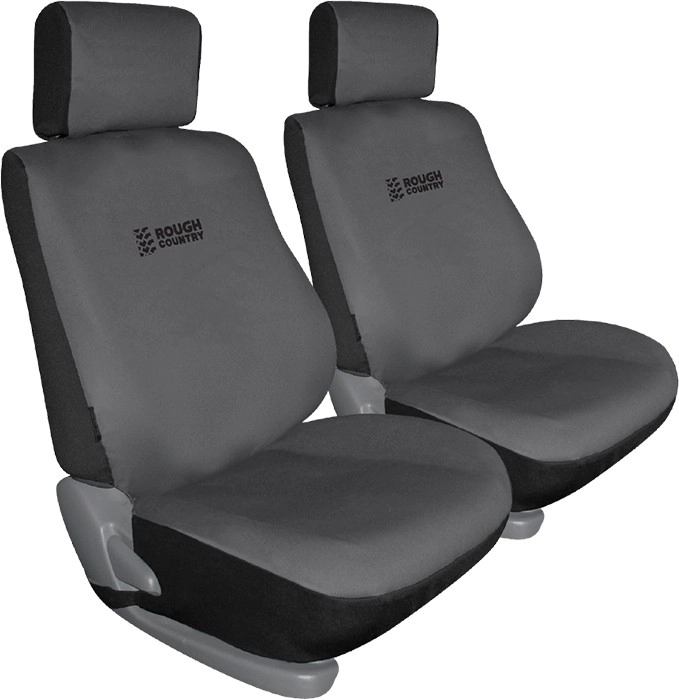 Rough Country Heavy Duty Canvas Front Seat Covers