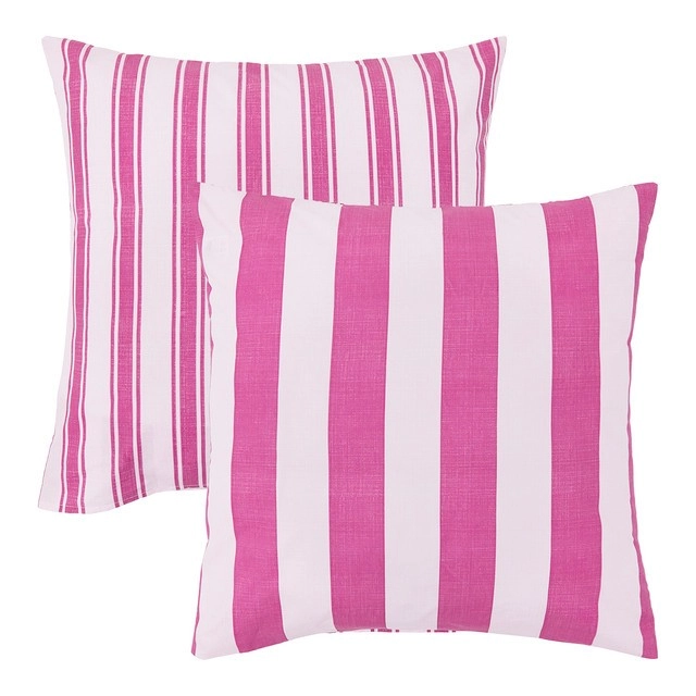 Dakota Stripe European Pillowcase by Essentials