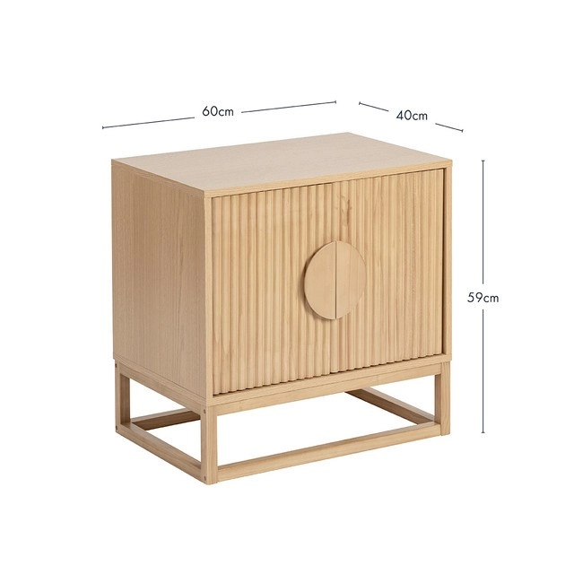 Dutton Bedside Table by M.U.S.E.