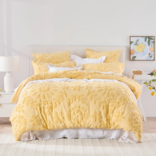 Laurel Tufted Quilt Cover Set by Habitat