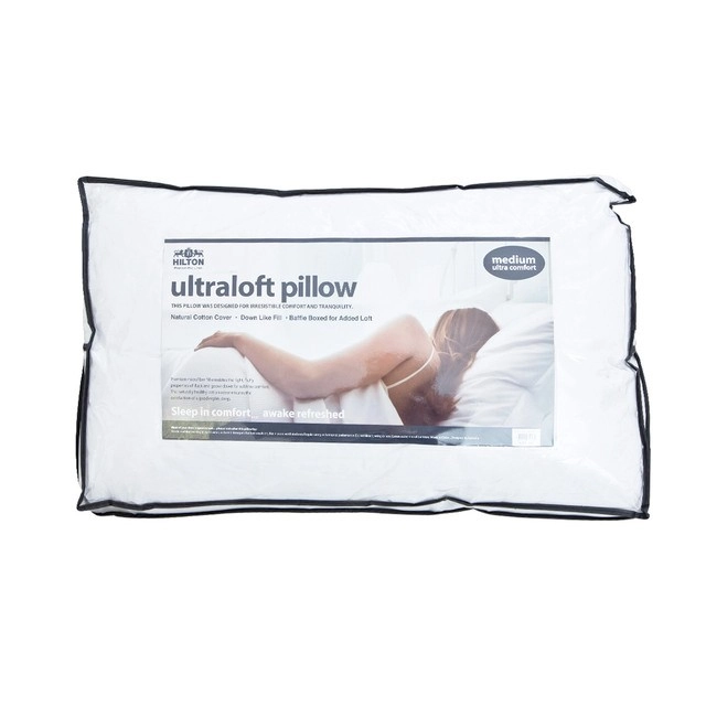 Ultra Loft Medium Microfibre Pillow by Hilton