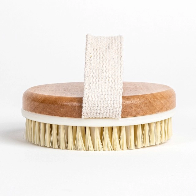 Wooden Massage Wet/Dry Bath Brush by Habitat