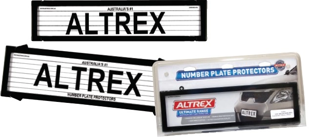 20% off Altrex Number Plate Frames