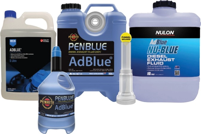 20% off Penrite, Nulon, SCA Adblue Exhaust Diesel Fluids^