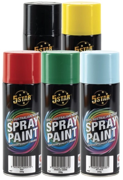 5 Star 250g Enamel Spray Paint