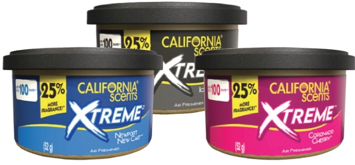 California Scents 52g Extreme Cans Range