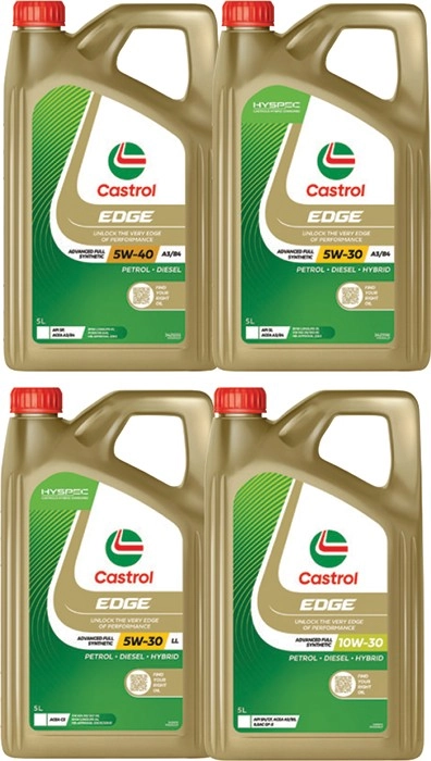 Castrol 5L Edge Engine Oils^