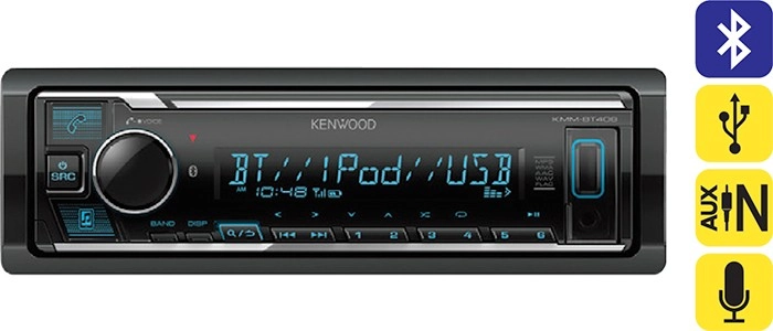 Kenwood Digital Media Player with Bluetooth®