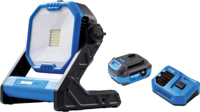 Kincrome 18V LED Area Light Skin^, 4Ah Battery & 6A Fast Charger  Combo