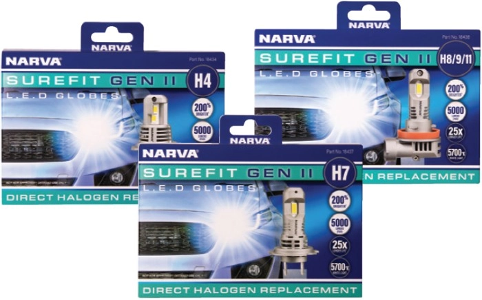 Narva Surefit LED Headlight Conversion Kit^