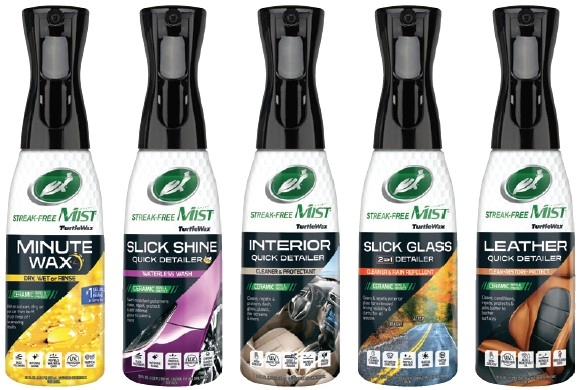 NEW Turtle Wax Mist Detailing Range