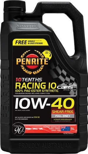 Penrite 10 Tenths Racing 10 Engine Oil^