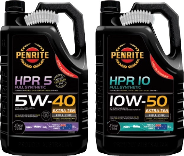 Penrite 5L HPR 5 Engine Oil & HPR 10 Engine Oil