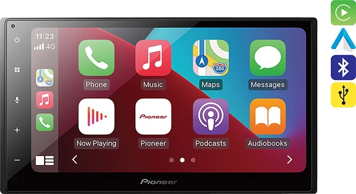 Pioneer 6.8” Apple Carplay & Android™ Auto Digital Media Player