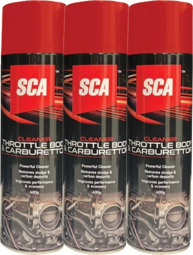 SCA Throttle Body & Carburettor Cleaner